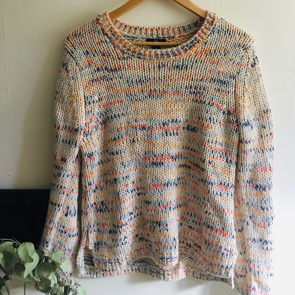 Gap Multi Knit Chunky Sweater